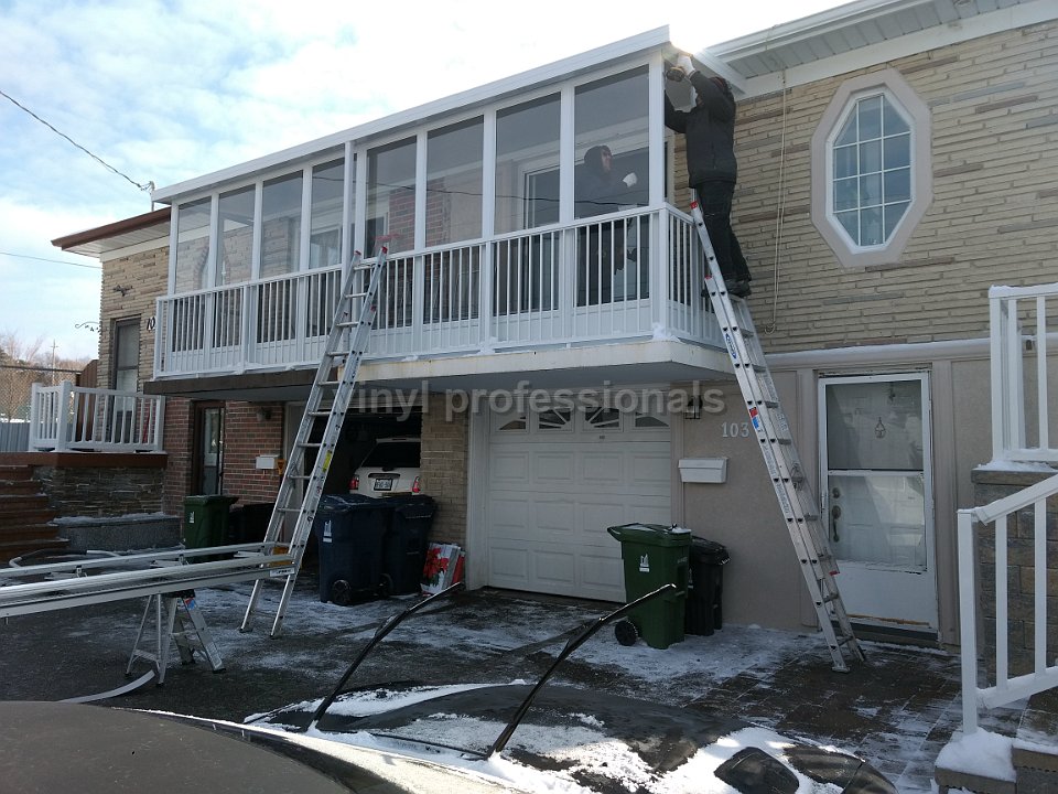 Balcony enclosure
