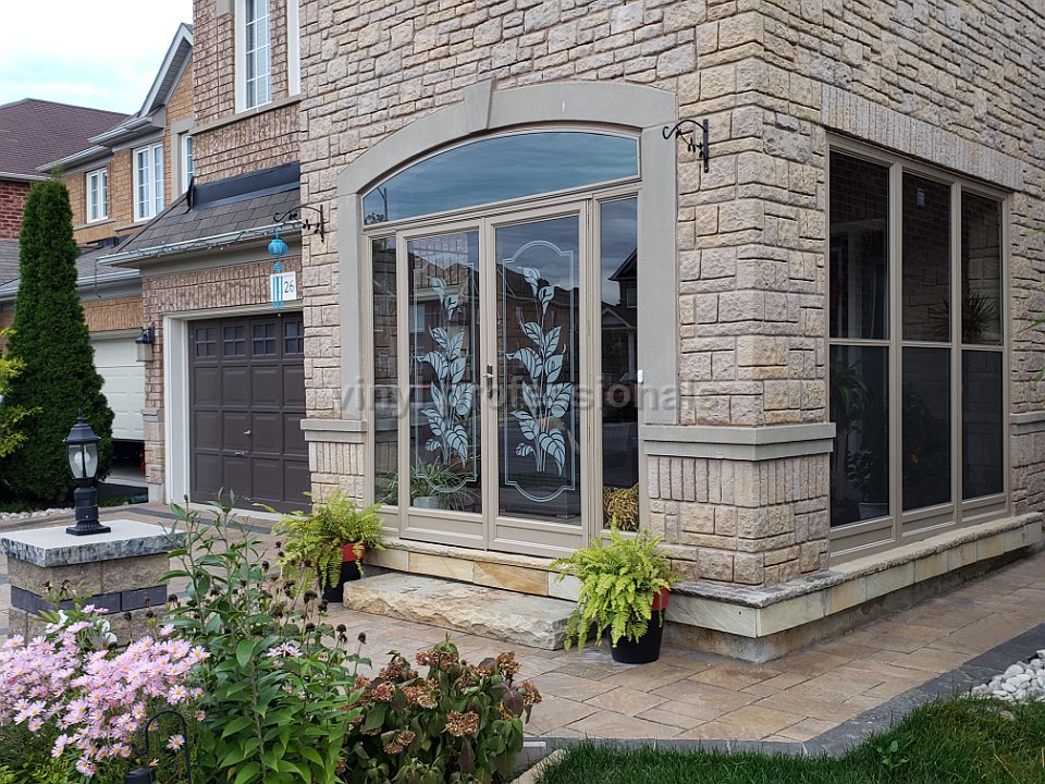Arch porch enclosure